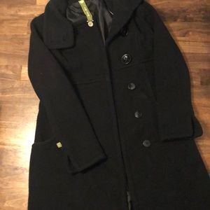Black Wool Coat